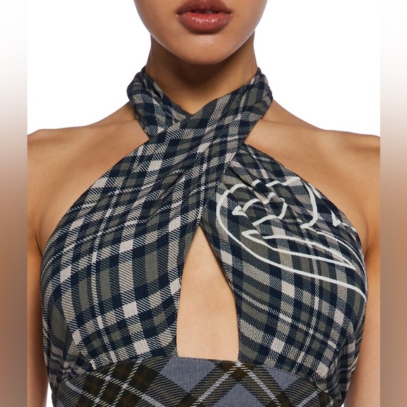 Dolls Kill Kurt Midi Skirt & Kurt Wrap Top Top Size 12(L), Skirt Size 10(M) - Picture 5 of 16